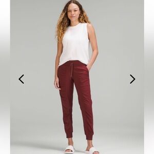 Never Worn Lululemon Dance Studio Mid-Rise Jogger, Burgundy, SZ 2